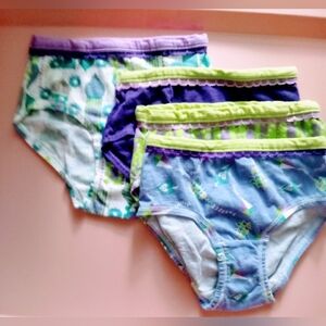 Colorful Kids Tagless Underwear -  Set of 4 - NWOT